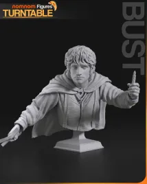 figurka-frodo-lord-of-the-rings-popiersie-nomnom-figures-druk-3d-prezent