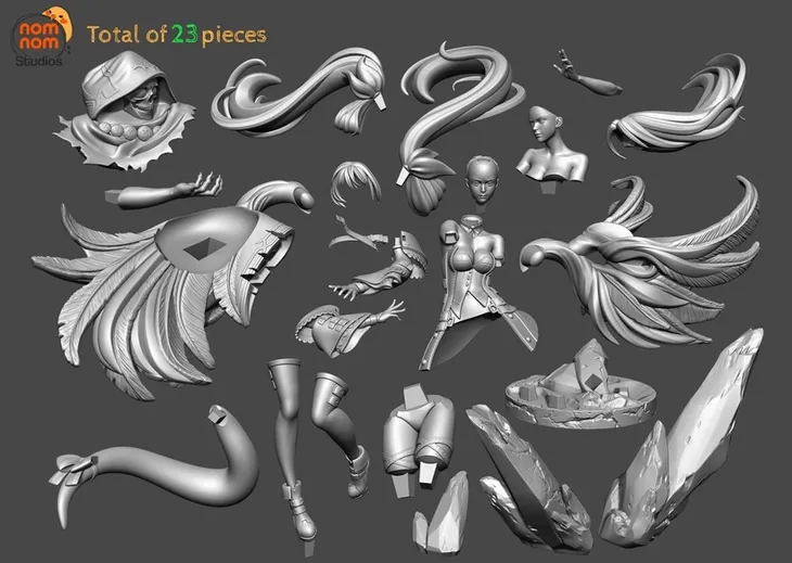 figurka-dizzy-guilty-gear-nomnom-figures-druk-3d-prezent-szerokosc-produktu-25-cm