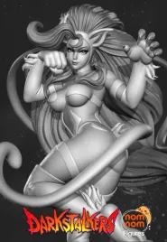 figurka-felicia-rosemary-z-dark-stalkers-nomnom-figures-druk-3d-14k-prezent