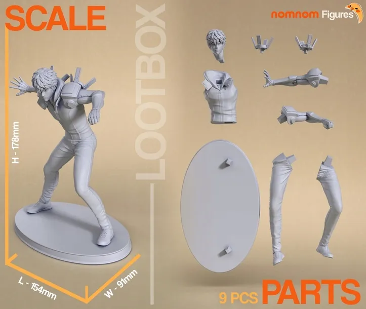 figurka-genos-one-punch-man-nomnom-figures-druk-3d-14k-wysokosc-produktu-17-8-cm