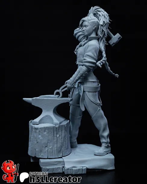 figurka-gemma-monster-hunter-h3ll-creator-druk-3d-prezent-wysokosc-produktu-16-7-cm