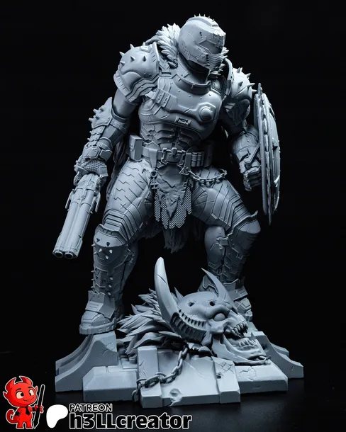 figurka-doomguy-doom-h3ll-creator-druk-3d-prezent-wysokosc-produktu-18-7-cm