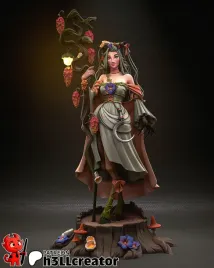 figurka-fearne-critical-role-h3ll-creator-druk-3d-14k-prezent