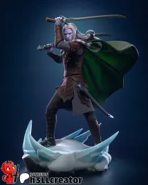 figurka-drizzt-do-urden-dungeons-and-dragons-h3ll-creator-druk-3d-14k-prezent