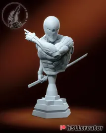figurka-gray-fox-metal-gear-solid-popiersie-h3ll-creator-druk-3d-14k