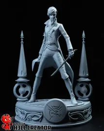 figurka-emily-dishonored-h3ll-creator-druk-3d-14k-prezent