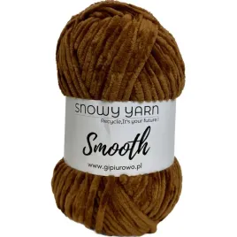 aksamitna-wloczka-smooth-brazowa-906-120-m