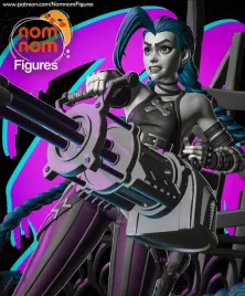 figurka-jinx-z-arcane-league-of-legends-nomnom-figures-druk-3d-14k