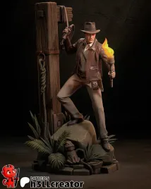 figurka-indiana-jones-h3ll-creator-druk-3d-prezent