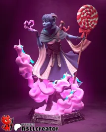 figurka-jester-critical-role-h3ll-creator-druk-3d-prezent