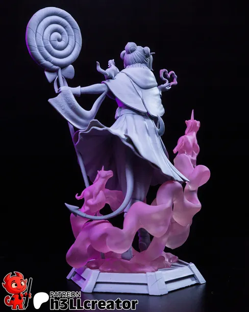 figurka-jester-critical-role-h3ll-creator-druk-3d-prezent-stan-nowy-wysokosc-produktu-17-cm