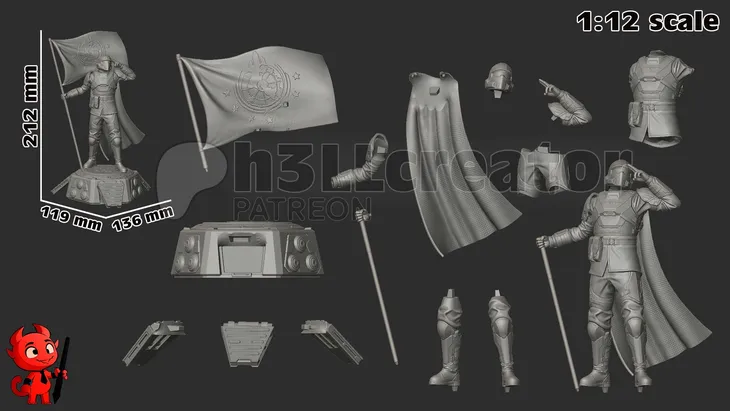 figurka-helldiver-helldivers-2-h3ll-creator-druk-3d-14k-prezent-stan-nowy-wysokosc-produktu-21-2-cm