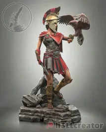 figurka-kassandra-assassin-s-creed-odyssey-h3ll-creator-druk-3d-14k-prezent
