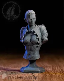 figurka-jack-mass-effect-popiersie-h3ll-creator-druk-3d-14k-prezent