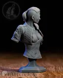 figurka-jack-mass-effect-popiersie-h3ll-creator-druk-3d-14k-prezent-stan-nowy