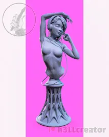 figurka-gwen-stacy-spider-man-universe-popiersie-h3ll-creator-druk-3d-14k