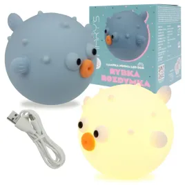 lampka-nocna-led-rgb-bezprzewodowa-akumulatorowa-rybka-rozdymka-niebieska