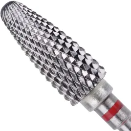 frez-karbidowy-czerwony-drobny-do-sciagania-hybryd-zelu-akrylozelu-masy