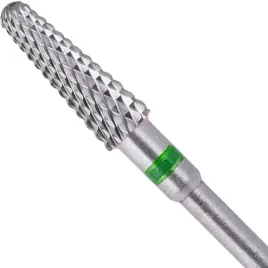 frez-karbidowy-zielony-cienki-do-sciagania-hybryd-zelu-akrylozelu-masy