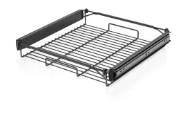 polka-na-bielizne-400-mm-pelny-wysuw-samodomyk-antracyt