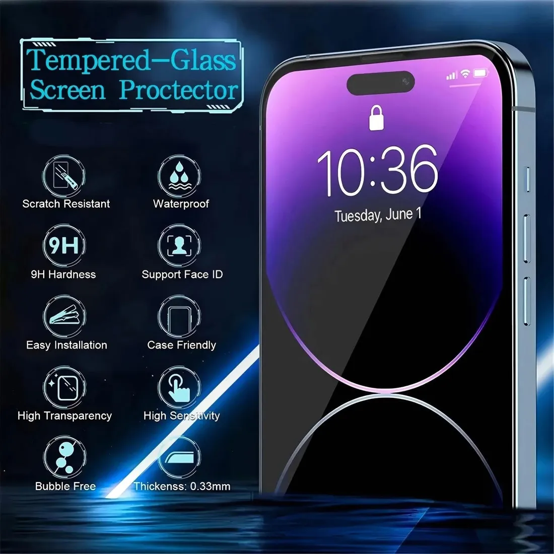 proshield-szklo-hartowane-9h-do-iphone-15-pro-3szt-stan-nowy