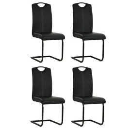 krzesla-stolowe-wspornikowe-4-szt-czarne-sztuczna-skora