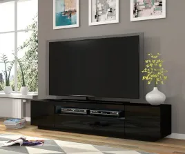dluga-czarna-komoda-na-telewizor-200cm