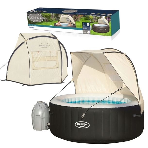 BESTWAY 60304 BALDACHIM OSŁONA ZADASZENIE DO SPA 184X94X109 OCHRONA UV