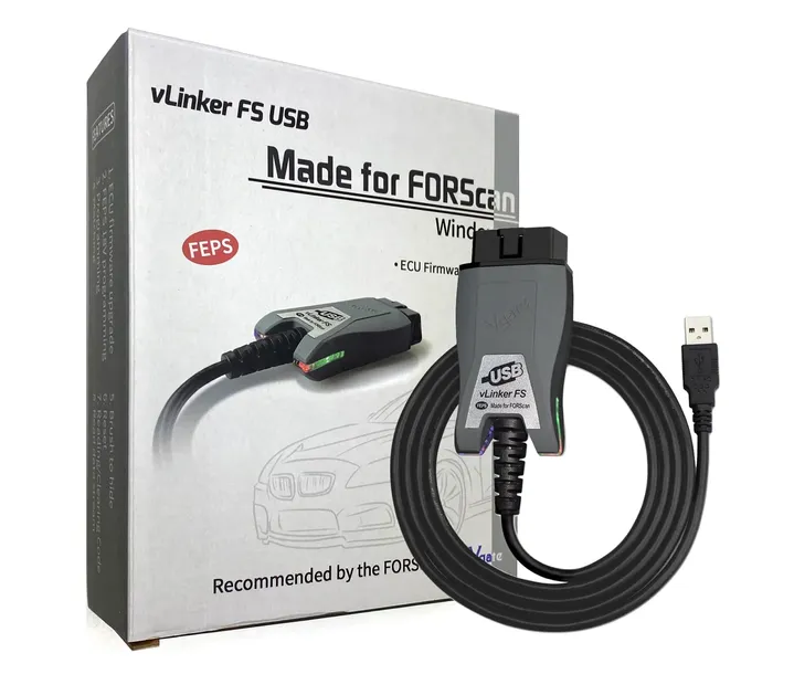 Vgate vLinker FS USB FORScan Ford FEPS MS CAN