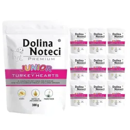 dolina-noteci-premium-junior-karma-dla-psa-serca-z-indyka-zestaw-10-x-300g