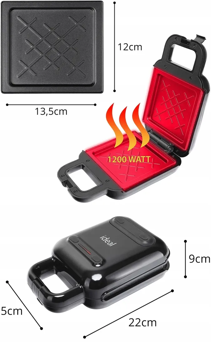 opiekacz-ideal-ik2500-stan-nowy