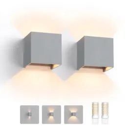 klighten-2x-kinkiet-led-aluminiowy-regulacja-kata-swiatla-szary-nowy