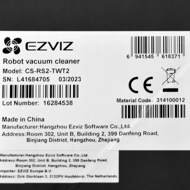odkurzacz-robot-ezviz-cs-rs2-twt2-komunikacja-komunikaty-glosowe-wskaznik-ladowania-wskaznik-stanu-akumulatora-wskaznik-zapelnienia-worka-pojemnika