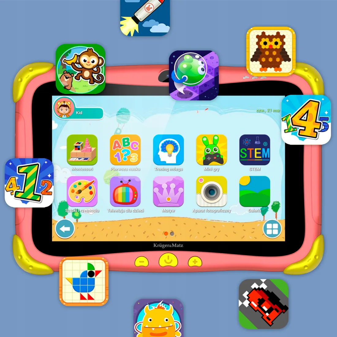 tablet-krugerandmatz-fun-808-red-stan-nowy