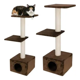 drapak-dla-kota-kerbl-venus-brazowy-drzewko-wieza-slupek-stabilny-wys-109cm