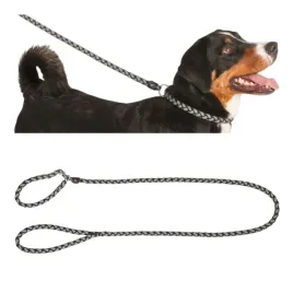 smycz-behawioralna-kerbl-max-safe-170cm-zaciskowa-dlawik-odblaskowa-mocna