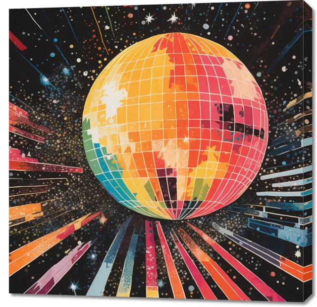 obraz-90x90cm-disco-gra