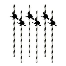 slomki-halloween-czarownice-bialo-czarne-195-cm-6-szt