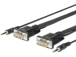 vivolink-provgamcs4-6-adapter-kablowy-46-m-vga-d-sub-3-5mm-czarny