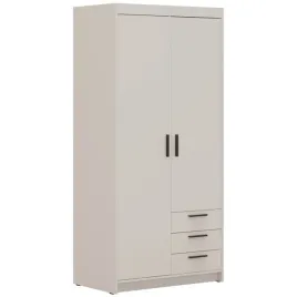 szafa-alena-2d-3s-bez-piaskowy-90-cm-szuflady-polki-i-drazek