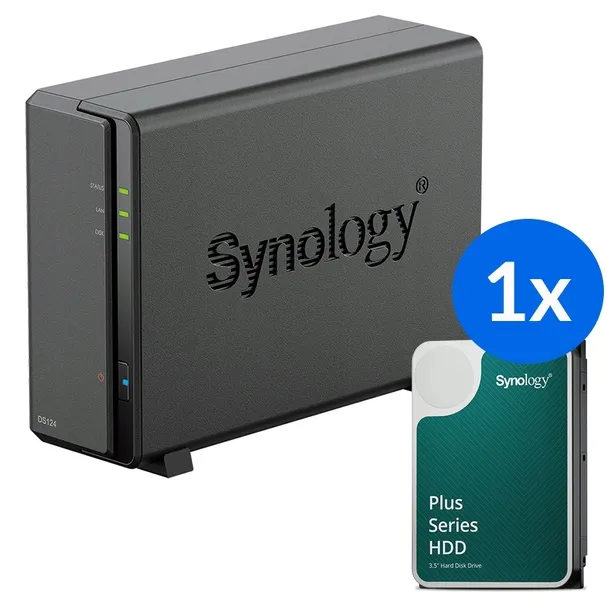 serwer-plikow-nas-synology-ds124-maksymalna-pojemnosc-dyskow-108-tb