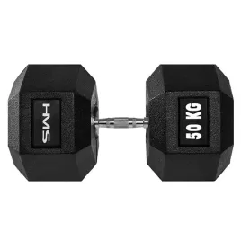hex-pro-50-kg-hantla-hms-ogumowana-heksagonalna
