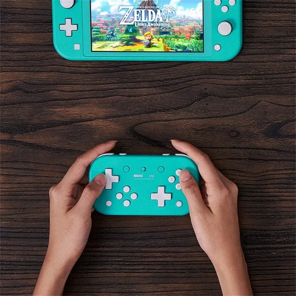 8bitdo-lite-turquoise-pad-bezprzewodowy-switch-pc-rpi-komunikacja-bezprzewodowa-bluetooth