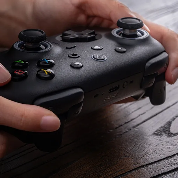 pad-bezprzewodowy-do-pc-android-8bitdo-ultimate-2-wireless-2-4ghz-czarny-tryb-pracy-analogowy