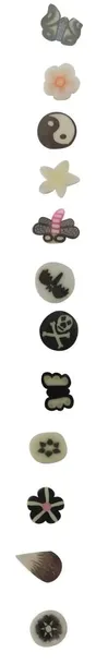 plasterki-z-modeliny-bialo-czarne-stan-nowy