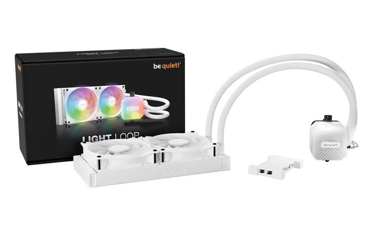 chlodzenie-wodne-be-quiet-light-loop-240mm-aio-argb-white-waga-z-opakowaniem-2-1-kg-kod-producenta-bw021