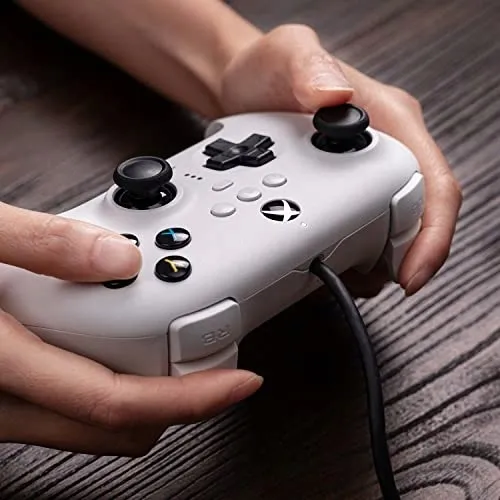 pad-8bitdo-8bmuww-do-xbox-series-x-bialy-sposob-podlaczenia-przewodowy