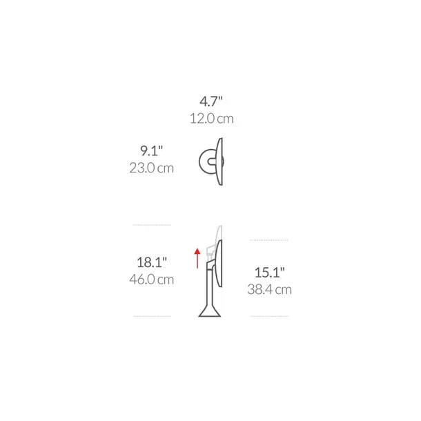 lusterko-stojace-srebrny-simplehuman-wysokosc-38-4-mm