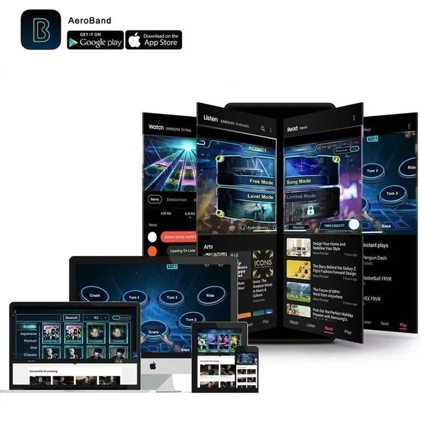 pocketdrum-2-plus-aeroband-waga-z-opakowaniem-0-93-kg-kolor-czarny