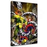 obraz-plotno-walka-z-spider-manem-saqman-70x100